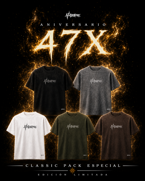 5X2 OVER CLASSIC · 5 PIEZAS