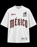 JERSEY MÉXICO WHITE · BURGUNDY EDITION