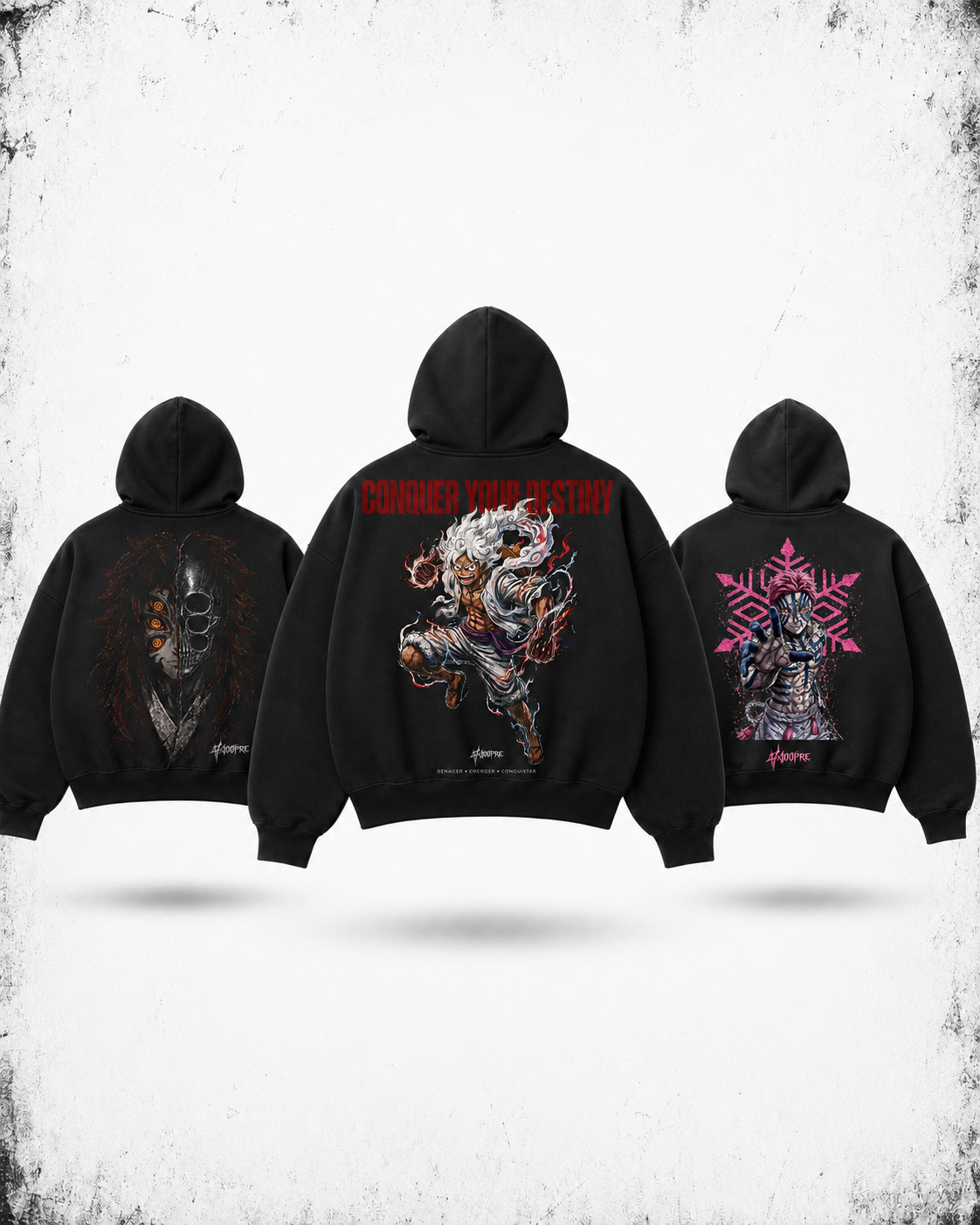 HOODIE PACK · 3 HOODIES · 47X