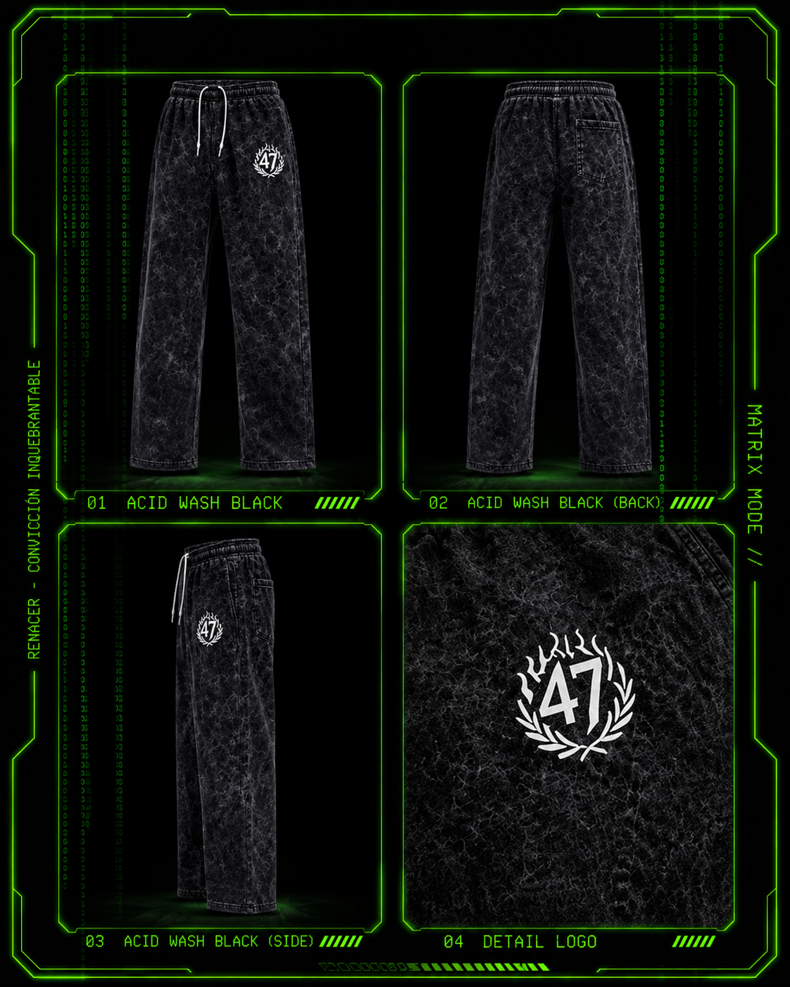 JOGGER WASH X47X