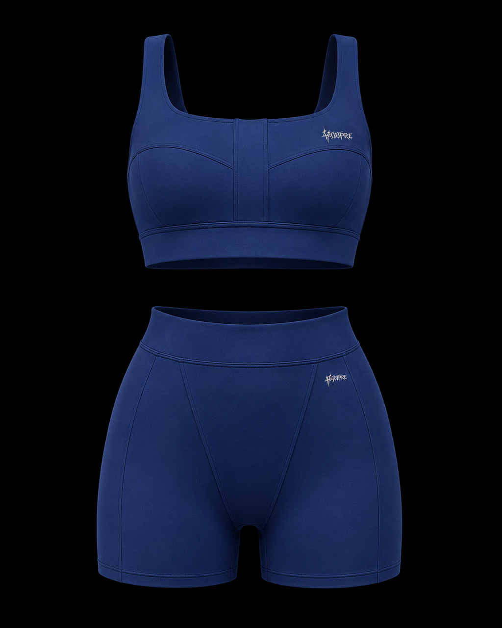DUO BLUE · SHORT + TOP
