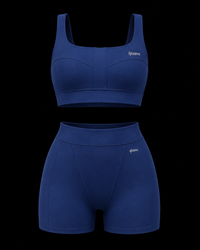 DUO BLUE · SHORT + TOP