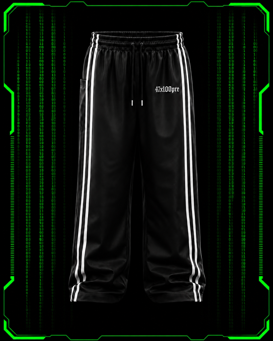 PANTALÓN BAGGY 47X100PRE · TRACK PANTS DEPT REC