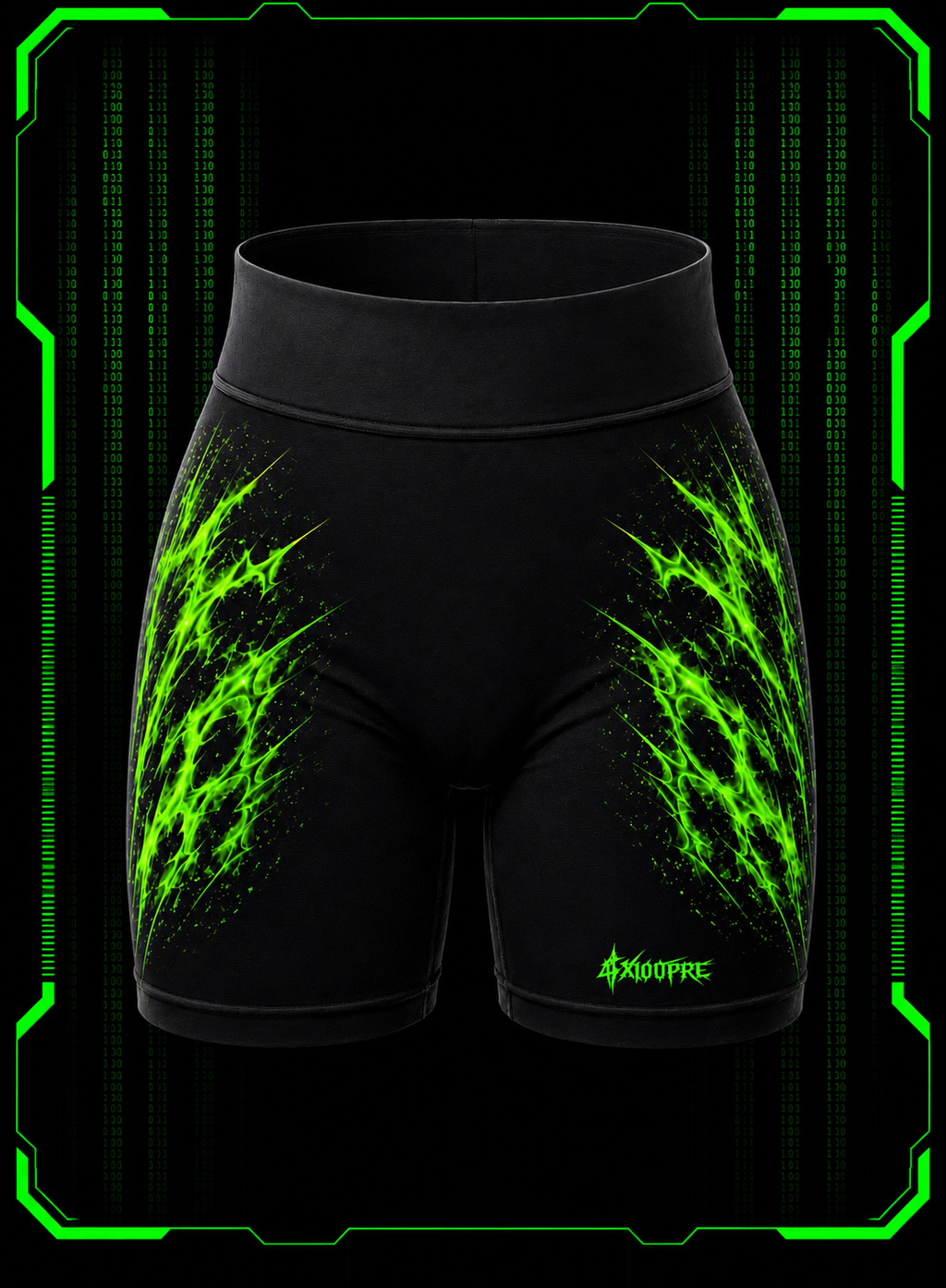 SHORT PUSH UP DAMA · DETALLES NEON · 47X100PRE