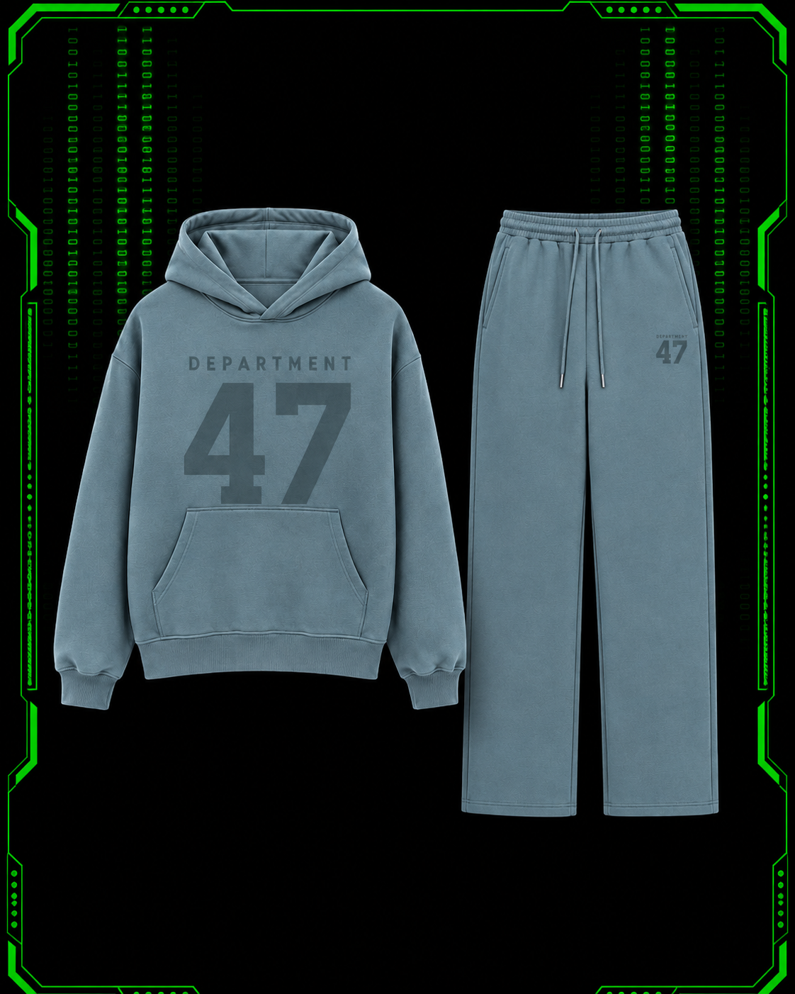 CONJUNTO DEPT 47X · HOODIE + JOGGER