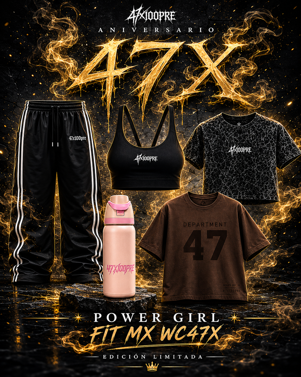POWER GIRL · 5 PIEZAS