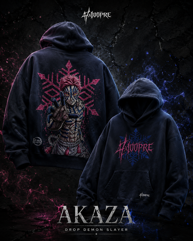HOODIE AKAZA · DEMON SLAYER 47X