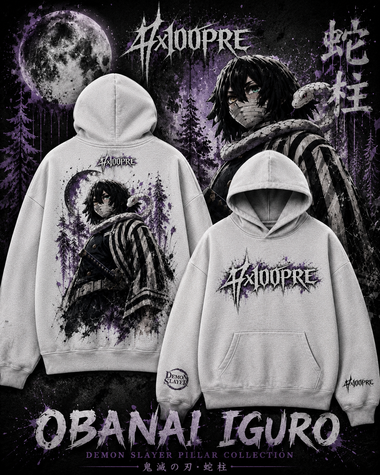 HOODIE OBANAI · DEMON SLAYER 47X