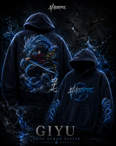 HOODIE GIYUU · DEMON SLAYER 47X