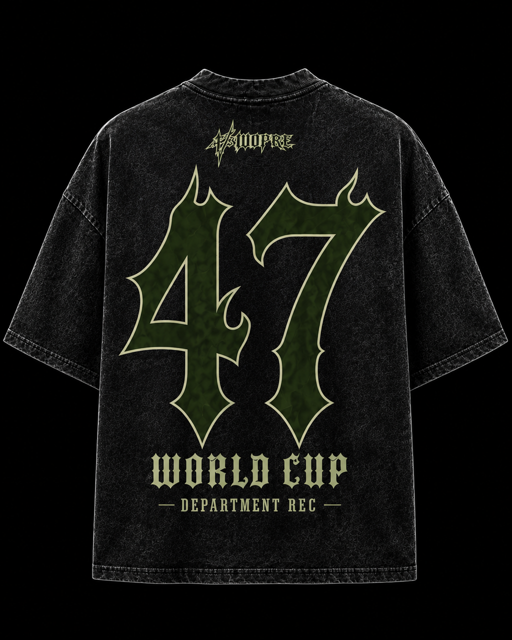 JERSEY MÉXICO WASH · VERDE MILITAR