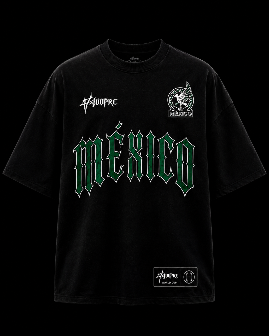 JERSEY MÉXICO BLACK · WORLD CUP REC
