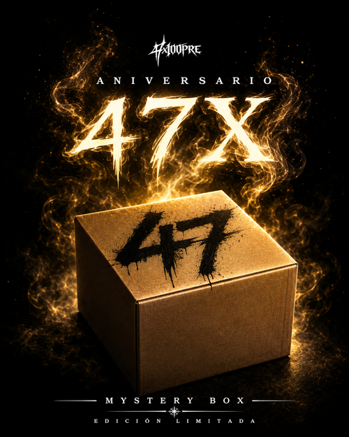 MYSTERY BOX ANIVERSARIO 47X · 5 PIEZAS