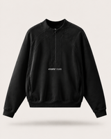 SUDADERA OVERSIZE HALF-ZIP
