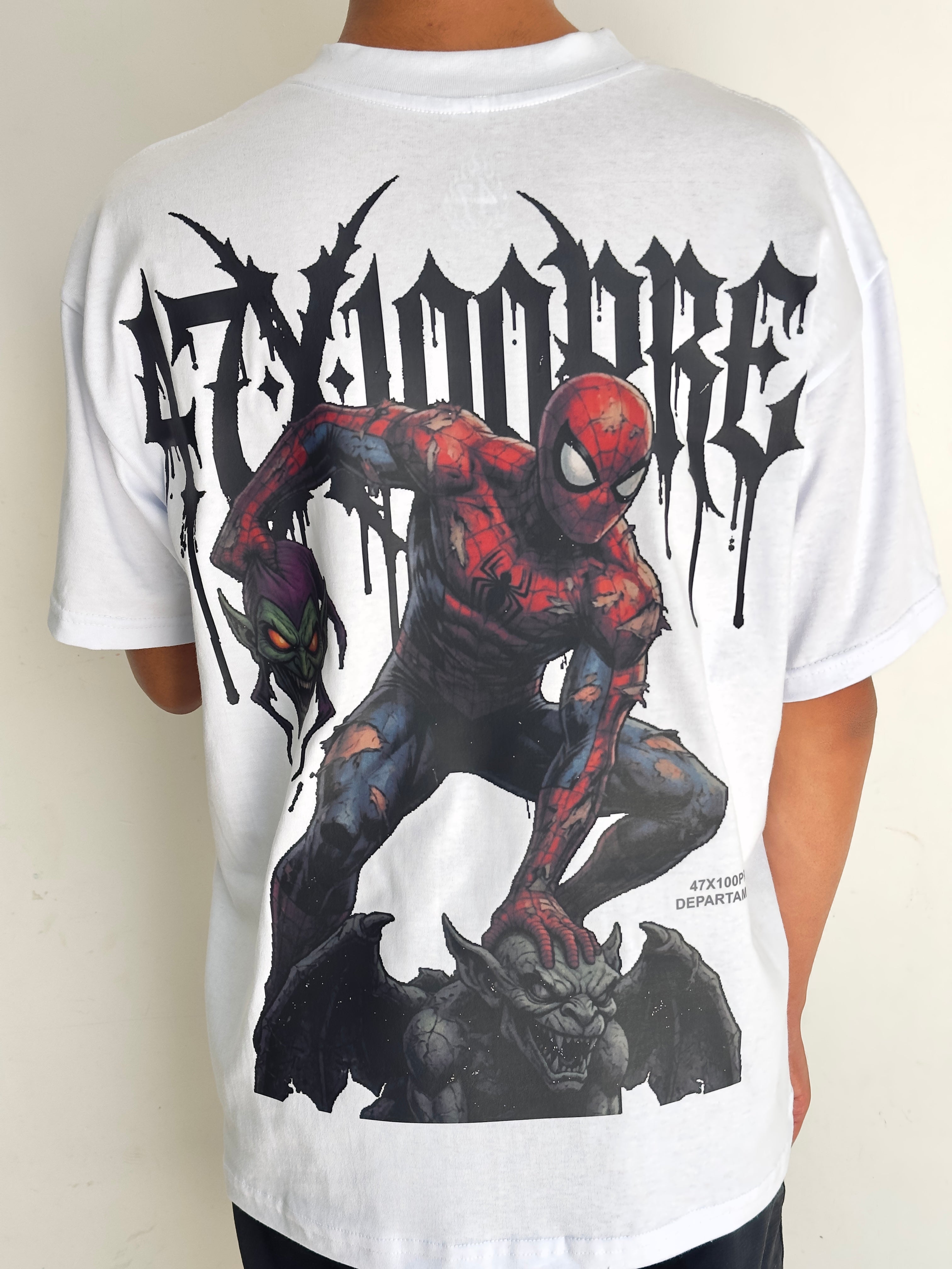 SPIDER-MAN BACKPRINT · 47X DEPARTMENT